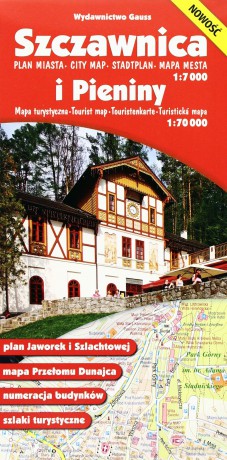 Szczawnica Plan Miasta 1:7000 I Pieniny Mapa Turystyczna 1:70 000 [KSIĄŻKA]
