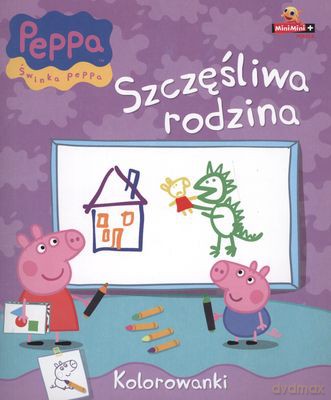 Szcześliwa Rodzina Kolorowanki Świnka Peppa [KSIĄŻKA]
