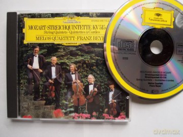 Melos: Mozart:Str Quartet C+G-Minor [CD]