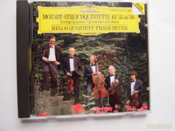 Melos: Mozart:Str Quartet C+G-Minor [CD]