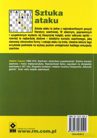 Sztuka Ataku Szachy - Vladimir Vuković [KSIĄŻKA]