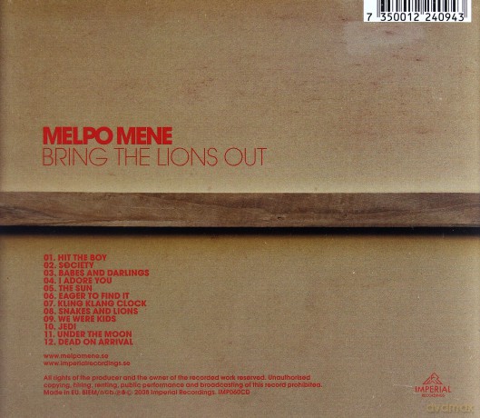 Melpo Mene: Bring The Lions Out [CD]