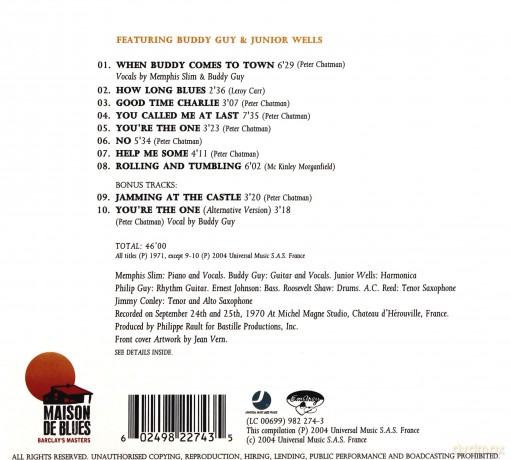 Memphis Slim: Southside Reunion [CD]