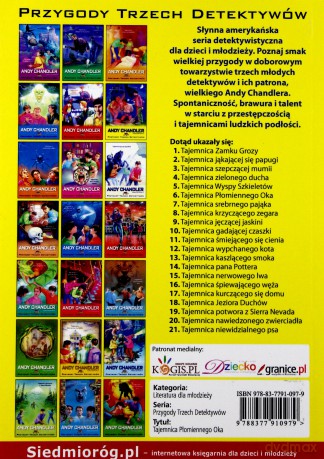 Tajemnica Płomiennego Oka Tom 6 Przygody Trzech Detektywów [KSIĄŻKA]