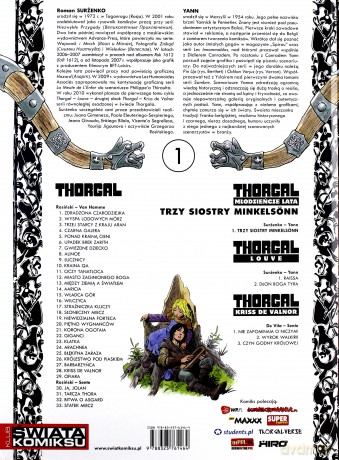 Thorgal Młodzieńcze Lata Tom 3 Trzy Siostry Minkelsonn - Surżenko - Yann [KSIĄŻKA]