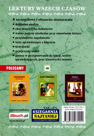 Trans-Atlantyk Opracowanie - Witold Gombrowicz [KSIĄŻKA]