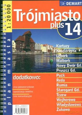 Trójmiasto Plan Miasta 1:20000 [KSIĄŻKA]
