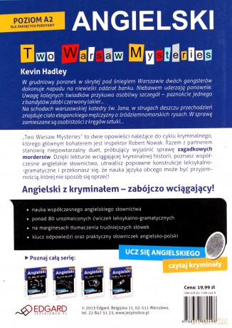 Two Warsaw Mysteries Angielski Kryminał Z Ćwiczeniami [KSIĄŻKA]