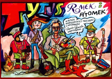 Tytus Romek I A'tomek W Bitwie Warszawskiej 1920 Roku Z Wyobraźni - Henryk Jerzy Chmielewski [KSIĄŻKA]