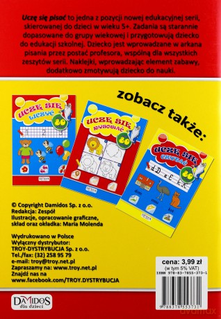Uczę Się Pisać [KSIĄŻKA]