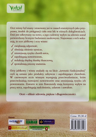 Uzdrawiająca Moc Octu - Cal Orey [KSIĄŻKA]