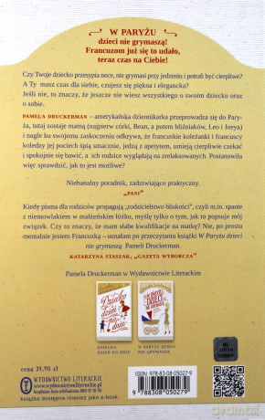 W Paryżu Dzieci Nie Grymaszą - Pamela Druckerman [KSIĄŻKA]