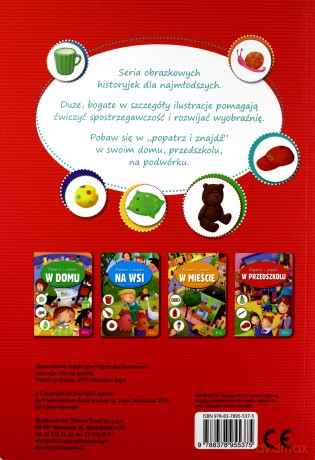 W Przedszkolu Popatrz i Znajdź [KSIĄŻKA]