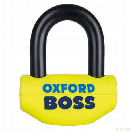 Oxford Blokada Tarcz. Ham. Boss Z Przypominaczem I Mocowaniem Trzpień 16Mm Kolor Żółty Gs Of46