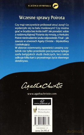 Wczesne Sprawy Poirota - Agata Christie [KSIĄŻKA]