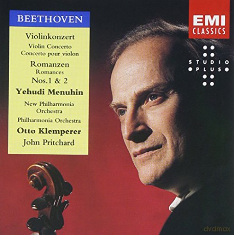 Menuhin/Klemperer/Philharmonia Orchestr: Violin Concerto/Romances Nos.1&2 [CD]