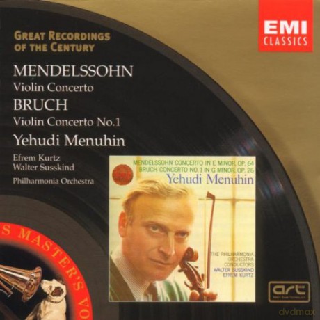 Menuhin/Kurtz/Susskind/Philh.Orchestra: Groc-Violin Concvciolin Conc.No.1 [CD]
