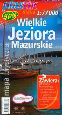 Wielkie Jeziora Mazurskie Mapa Turystyczna 1:77 000 [KSIĄŻKA]