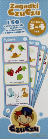 Zagadki Dla Dzieci Od 3-4 Lat [KSIĄŻKA]