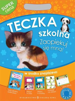 Zaopiekuj Się Mną Zestaw 2 Teczka Szkolna [KSIĄŻKA]