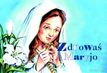 Zdrowaś Maryjo Malowanka Dla Dzieci - Krzysztof Faber [KSIĄŻKA]