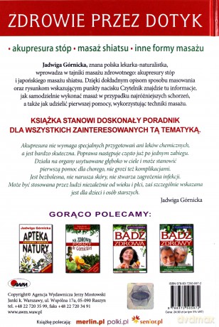 Zdrowie Przez Dotyk - Jadwiga Górnicka [KSIĄŻKA]