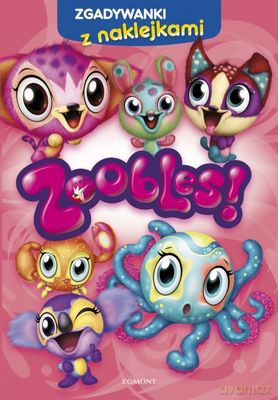 Zoobles Czerwone Zgadywanki Z Naklejkami [KSIĄŻKA]