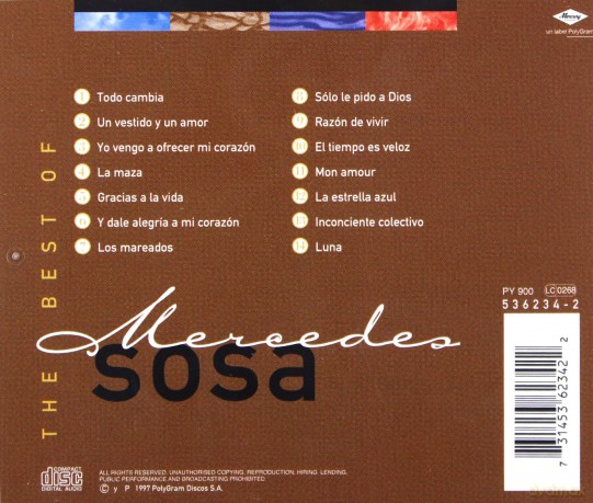 Mercedes Sosa: Best Of [CD]