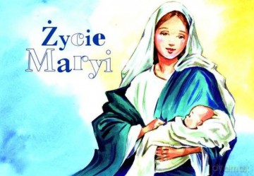 Życie Maryi Malowanka Dla Dzieci - Krzysztof Faber [KSIĄŻKA]
