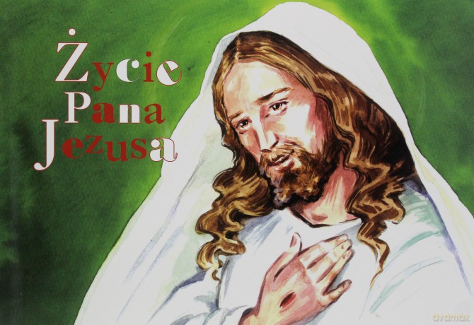 Życie Pana Jezusa Malowanka Dla Dzieci - Krzysztof Faber [KSIĄŻKA]