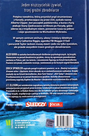Żywioły - Alex Kava, Erica Spindler, J.T. Ellison [KSIĄŻKA]