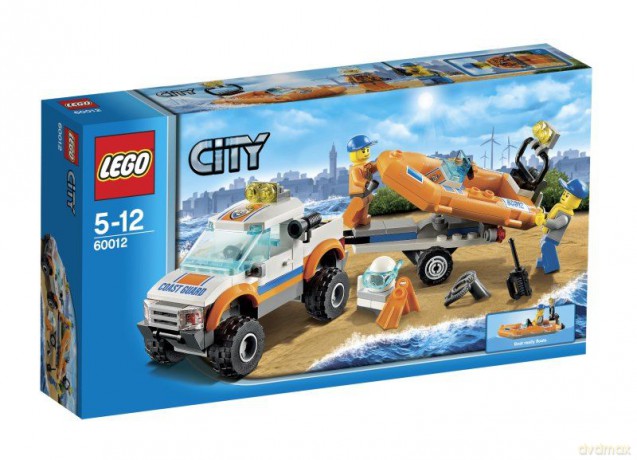 LEGO Wóz terenowy i łódź nurków 60012 [KLOCKI]