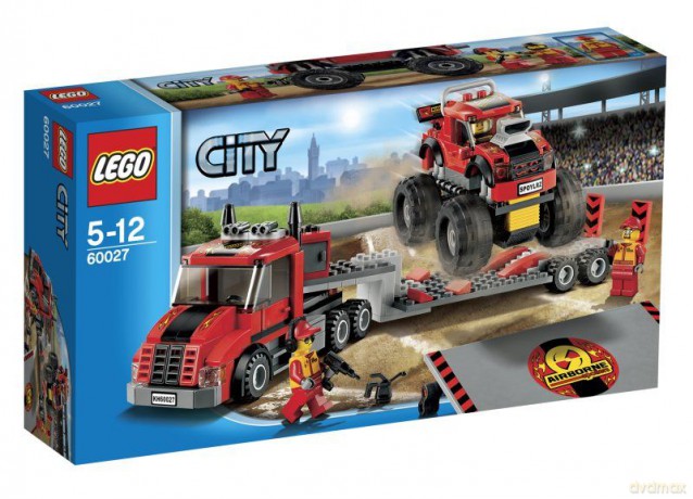 LEGO Transporter monster trucków 60027 [KLOCKI]