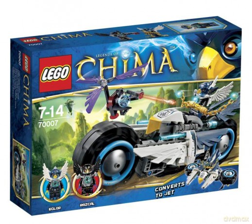 LEGO Chima Motocykl Eglora 70007 [KLOCKI]