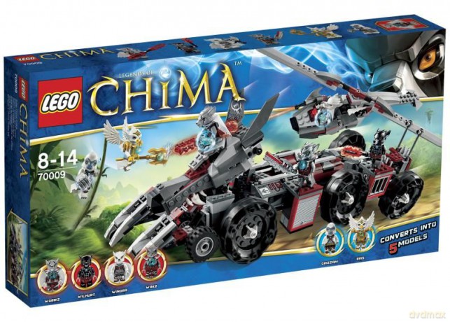 LEGO Pojazd bojowy Worriza 70009 [KLOCKI]