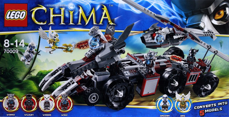 LEGO Pojazd bojowy Worriza 70009 [KLOCKI]