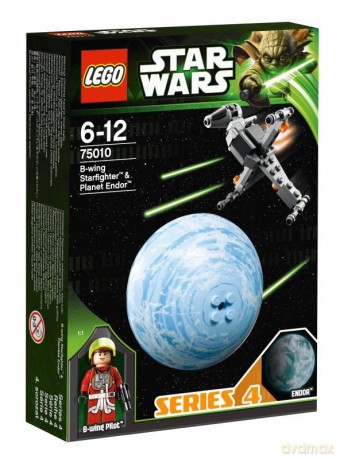 LEGO Gwiezdne Wojny B-Wing Starfighter & Planet Endor 75010 (Star Wars) [KLOCKI]