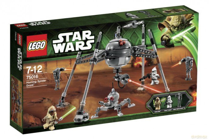 LEGO Gwiezdne Wojny Homing Spider Droid 75016 (Star Wars) [KLOCKI]