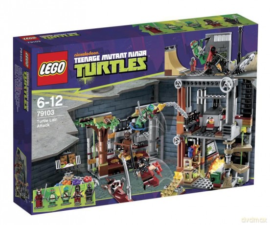 LEGO Atak na jaskinię żółwi 79103 [KLOCKI]