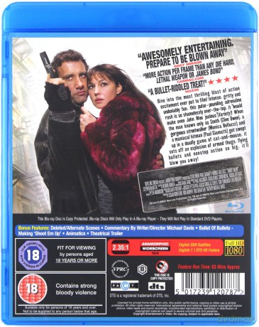 Shoot'em Up (Tylko strzelaj) [Blu-Ray]
