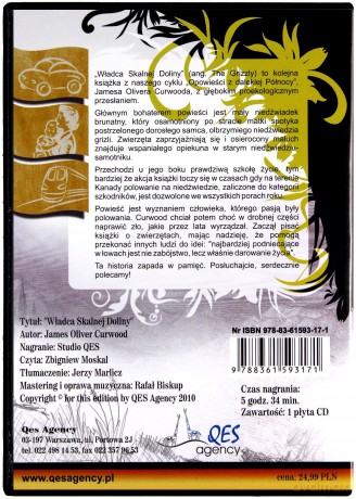 Władca Szklanej Doliny - James Oliver Curwood [AUDIOBOOK] [CD-MP3]