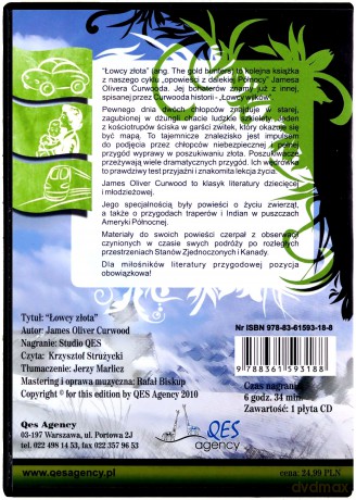 Łowcy Złota - James Oliver Curwood [AUDIOBOOK] [CD-MP3]
