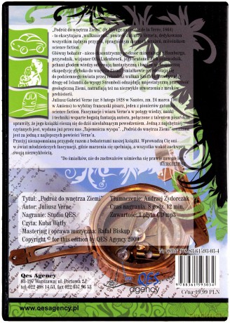 Podróż do wnętrza ziemi - Juliusz Verne [AUDIOBOOK] [CD-MP3]