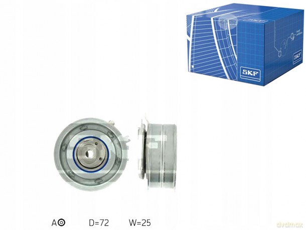 SKF VKM 11113 Rolka napinacza, pasek rozrządu Audi Skoda VW Seat