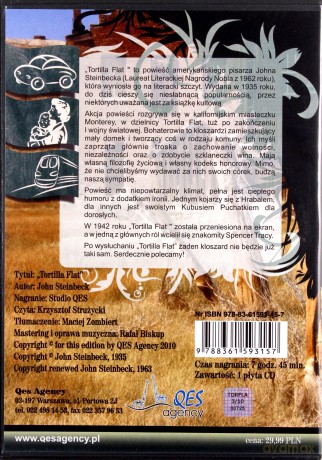 Tortilla Flat - John Steinbeck [AUDIOBOOK] [CD-MP3]