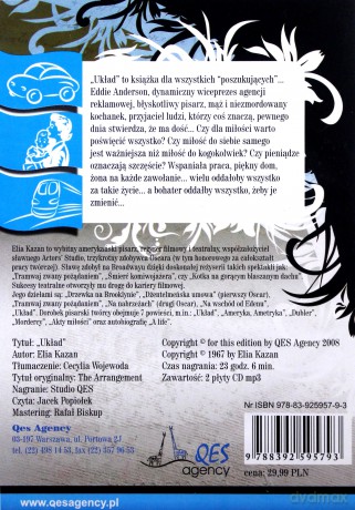 Układ - Elia Kazan [AUDIOBOOK] [CD-MP3] [2CD]
