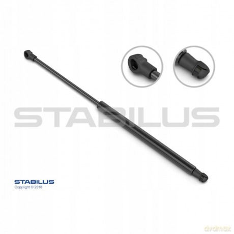 Spręż. gazowa, podłoga wkładana (bagażnik/przestrzeń ładun.) Stabilus 652505 BMW