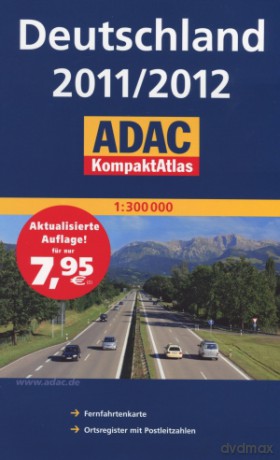 ADAC KompaktAtlas Deutschland 2011/2012 [KSIĄŻKA]