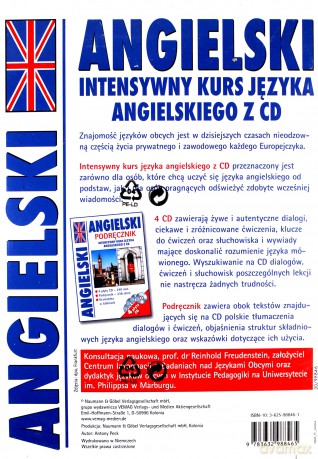 Angielski. Intensywny kurs + 4 CD - Antony Peck [KSIĄŻKA]