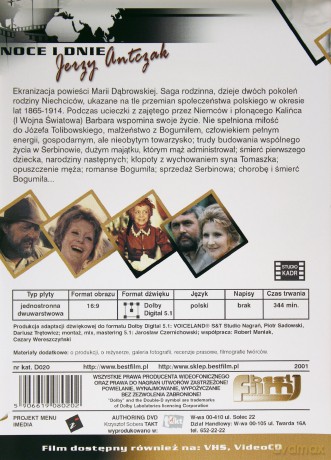 Noce i dnie [DVD]